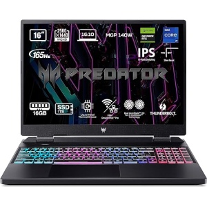 Acer Predator Helios Neo 16 PHN16-71 - Computadora Portátil para Juegos de 16" HD 4K - 165 Hz (Intel Core i9-13900HX, 16GB RAM, 1TB SSD, NVIDIA GeForce RTX 4070, Sin Sistema...
