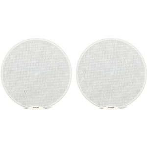 Altavoces de Techo Audibax CM508-BT con Bluetooth - 2 Altavoces Empotrables de 30 W - 5,25 Pulgadas - Rejilla Magnética - Altavoz Activo y Pasivo