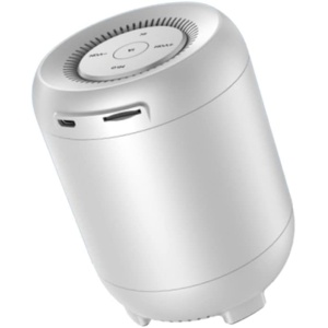Altavoz Inalámbrico Inteligente AI Pequeño Estéreo con Pilas Recargables para Computadora y Teléfono
