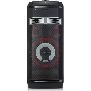 Altavoz portátil LG XBOOM OL100 con 2000W de potencia, conectividad Bluetooth 4.0 multi, sonido Meridian, Party Acelerator, luces LED de colores cambiantes, ideal para fiestas,...