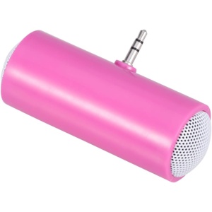 Altavoz Portátil Pequeño BESTonZON Rosa para Tableta y Teléfono Móvil con Bandeja para Goteo de Aceite en Material Premium