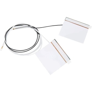 Antena WiFi Tihebeyan para Huawei, 2Pcs IPEX-4 IPEX Antena NGFF/M.2 Incorporada WiFi Receptora con Puerto IPEX4 2.4 / 5G para Huawei/Intel