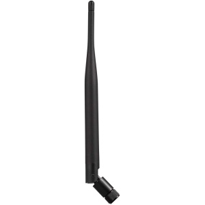 Antena WiFi universal Dericam 2.4G 5dBi para cámaras de seguridad/enrutadores, amplificador WiFi, antena removible, expansor de alcance inalámbrico, conector hembra RP-SMA...