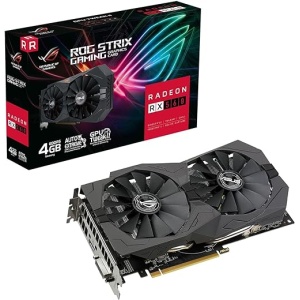 ASUS ROG Strix AMD Radeon RX 560 4GB GDDR5 - Tarjeta gráfica para juegos (PCIe 3.0, 4GB GDDR5, HDMI 2.0, Dual-link DVI-D, ventiladores Wing-blade, tecnología Auto-Extreme)