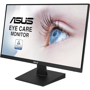 ASUS VA27EHE - Monitor de 27 pulgadas FullHD (1920x1080, IPS, HDMI, D-Sub, 75Hz, 5ms, Adaptive-Sync, Antiparpadeo, Baja intensidad de luz azul, Sin marco)
