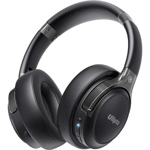 Audífonos Bluetooth Uliptz Inalámbricos, 65 Horas de Reproducción, 6 Modos de Sonido EQ, Diadema Estéreo HiFi con Micrófono, Audífonos Bluetooth 5.3