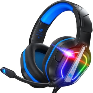 Auriculares Gaming Fachixy FC200 "2024 New" para PS4/PS5/PC/Xbox One/Switch con Cancelación de Ruido, Micrófono y Sonido Estéreo, Conector Jack 3.5mm