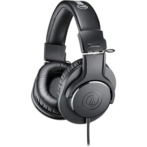 Auriculares Profesionales de Monitorización Audio-Technica M20x en Color Negro