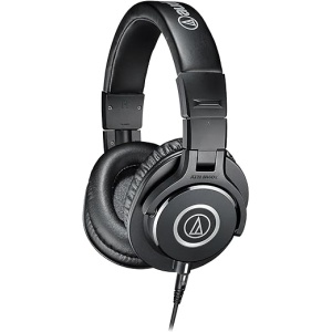 Auriculares Profesionales para Monitorización en Estudio de Audio-Technica M40x en Color Negro