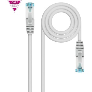 Cable de Red Nanocable 10.20.1700-L30 Cat.7 600MHZ LSZH SFTP PIMF AWG26, Color Gris