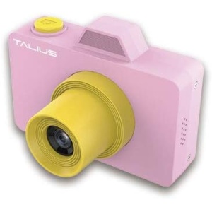 Cámara de Fotos Digital Instantánea Infantil para Niños Talius Pico Kids 18MP en Rosa (Incluye Regalo de Tarjeta mSD de 32GB)