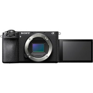Cámara sin espejo Sony Alpha 6700 con autoenfoque basado en inteligencia artificial y estabilización de imagen de 5 ejes en formato APS-C