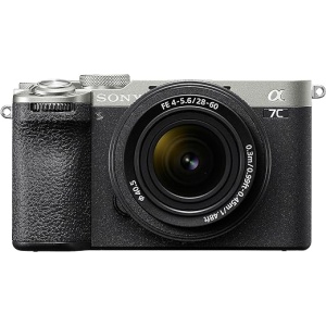 Cámara sin Espejo Sony Alpha 7CII Full-Frame de 33 MP en Plata con Objetivo Zoom Estándar Compacto SEL2860