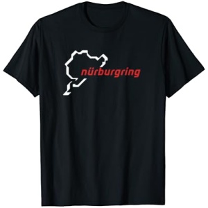 Camiseta Nurburgring con diseño de mapas - Regalo perfecto para el día