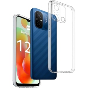 Carcasa de Gel Transparente para XIAOMI REDMI 12 C, Ultra Delgada 0,33mm, Fabricada con Silicona TPU de Gran Durabilidad y Flexibilidad