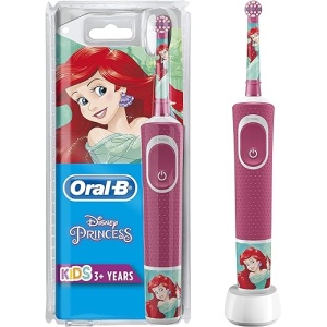 Cepillo Eléctrico Oral-B Kids de Princesas con Tecnología de Braun, modelos variados, 1 unidad, Multicolor, Talla única