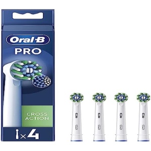 Cepillos de dientes eléctricos Oral-B Pro Cross Action, pack de 4 unidades