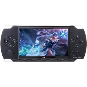 Consola de Juegos CZT de 4,3 Pulgadas con 2000 Juegos Integrados, Soporte para mp3/mp4, Juegos Archivables Retro Portátil Arcade Infantil Simulador Regalos para