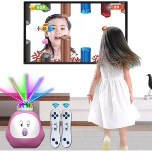 Consola de videojuegos retro con 900 juegos, 17 juegos AR de cámara, 2 controladores de juegos, salida HD, regalo perfecto para niños y adultos