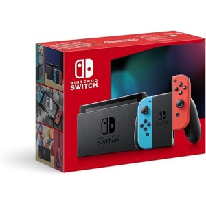Consola Nintendo Switch en Color Azul Neón/Rojo Neón