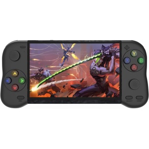 Consola Retro Portátil con Pantalla HD de 5,1 Pulgadas, Diseño en Forma de Mango, 12000 Juegos Incorporados, Salida HDMI, Libro Electrónico, mp3 y mp4