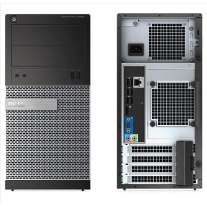 Dell OptiPlex 3020 - Computadora de escritorio (64-bit, Disco Duro, Intel Core i3-4xxx, DVD±RW, Negro, Plata, Intel HD Graphics 4400)