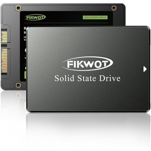 Disco de Estado Sólido Interno Fikwot FS810 de 2 TB, 2,5 Pulgadas - SATA III, 6 GB/s, Tecnología de Memoria 3D NAND TLC, SSD Interno con Velocidad de hasta 550 MB/s, Compatible...