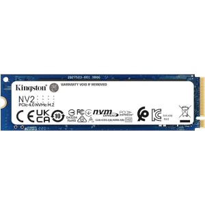 Disco de estado sólido Kingston NV2 NVMe PCIe 4.0 de 500GB en formato M.2 2280 - SNV2S/500G