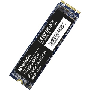 Disco de Estado Sólido M.2 Verbatim Vi560 S3 de 1TB con Tecnología 3D-NAND y Adaptador SATA III - Alto Rendimiento