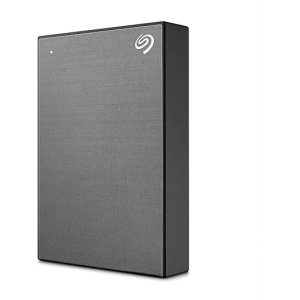 Disco duro externo portátil Seagate One Touch, 2 TB, con contraseña y protección, compatible con PC, portátiles y Mac, color Space Gray, USB 3.0, incluye 2 años de Servicios de...