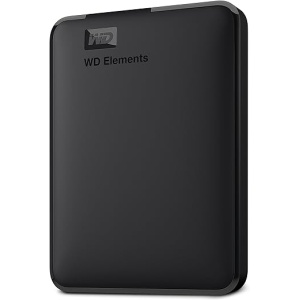 Disco duro externo portátil WD Elements de 4 TB - USB 3.0, Negro