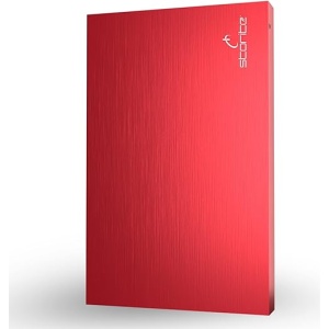Disco duro externo Storite F32 de 100 GB, expansión de memoria USB 2.0, almacenamiento de copia de seguridad HDD, ultra delgado portátil de 2.5 pulgadas, transferencia de datos...