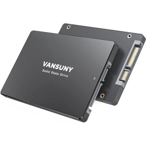 Disco Duro Interno Vansuny de 512GB SSD SATA III 2.5" con Tecnología 3D NAND TLC para Mejorar la Memoria y Almacenamiento de tu Computadora o Portátil