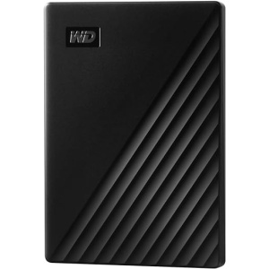 Disco duro portátil WD My Passport de 5 TB con USB 3.0 y software para gestión del dispositivo, copias de seguridad y protección por contraseña - Negro - Compatible con PC, Xbox...