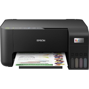 Epson EcoTank ET-2812, Impresora Multifuncional WiFi A4 con Depósito de Tinta Recargable, 3 en 1: Imprimir, Copiar y Escanear, Impresión Móvil, Color Negro