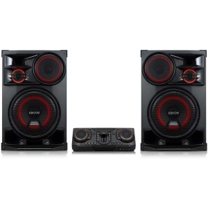 Equipo de sonido LG XBOOM CL98 - Mini componente, 3500W RMS, con Control Remoto, Bluetooth, Karaoke y DJ, Sistema de Música, Sistema para Eventos, USB, Luces LED Multicolores,...