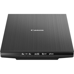 Escáner Plano Canon CanoScan LiDE 400, tamaño A4, para Documentos y Fotografías, Escaneo y Copia Automática, Resolución 4800 x 4800ppp, Velocidad de Escaneo Alta, en color Negro
