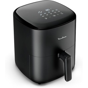 Freidora de aire Moulinex Easy Fry Max 5L - Cocina rápido con ahorro energético del 70%, con panel de control intuitivo, 10 programas automáticos, capacidad para 6 personas,...