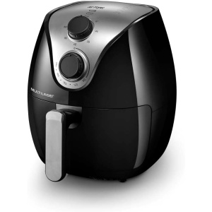 Freidora de Aire sin Aceite Multiusos 4L con Rejilla Negra - 220V-1500W
