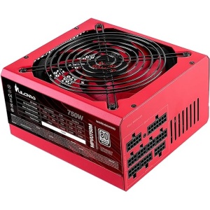 Fuente de alimentación Mars Gaming MPVU750M de 750W, Full Modular, con 10 años de garantía, Eficiencia 80Plus Silver +87%, Ventilador 140mm FDB con Tecnología AI-RPM y...