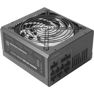 Fuente de alimentación modular Tacens Radix VII AG 600 de 600W, certificación 80Plus Silver, eficiencia del 87%, garantía de 10 años, ventilador FDB de 140mm con tecnología...