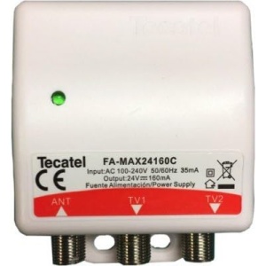 Fuente de Alimentación Tecatel de 24 V, 160 Ma con 2 Salidas