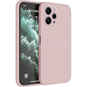 Funda Protectora de Piel de Silicona TPU para Redmi 12 (4G) / Redmi 12 5G (6.79 Pulgadas) - Polvo de Arena