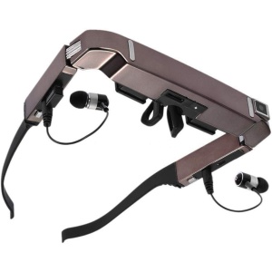 Gafas 3D con Pantalla Ancha de 80 Pulgadas y WiFi, Android Smart, Reproductor Multimedia con Cámara y Bluetooth, para Teatro Privado Portátil