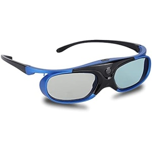 Gafas 3D DLP Link Recargables con Obturador Activo HD, Universales para Proyectores DLP de Sony, BenQ, Epson, Acer, Hitachi y Sharp