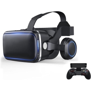 Gafas 3D Realidad Virtual CYLZRCl con Auriculares VR para Películas y Juegos Móviles, Compatible con Pantallas de 4,7 a 6,0 Pulgadas (Color: 4)