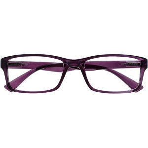 Gafas de Lectura Púrpuras de Estilo Diseñador para Hombres y Mujeres UVR092P +1,00 por La Compañía