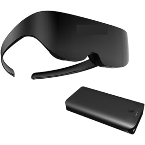 Gafas de Realidad Virtual con Auriculares AI08 Pantalla Gigante para Cine en 3D Estéreo, Compatible con PC, iPhone, y Smartphones Android