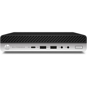 HP EliteDesk 800 G3 DM/Core i5 6500T 2,5 GHz, 8 GB de RAM, 256 GB de SSD, Tarjeta gráfica Intel HD, Windows 10 Pro (certificado renovado)