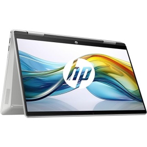 HP Pavilion x360 14-ek1031ns - Portátil de 14" Full HD con procesador Intel Core i7-1355U, 16GB de RAM, 512GB de SSD, gráficos Intel Iris Xe, Windows 11 Home - Color plata,...